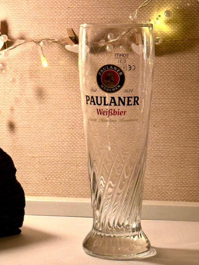 6 Vasos Cerveza Paulaner Weißbier