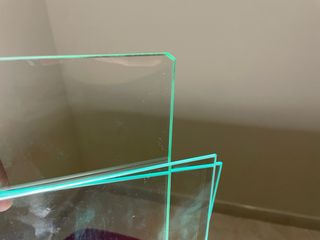 3 Placas o planchas de cristal templado. bandejas