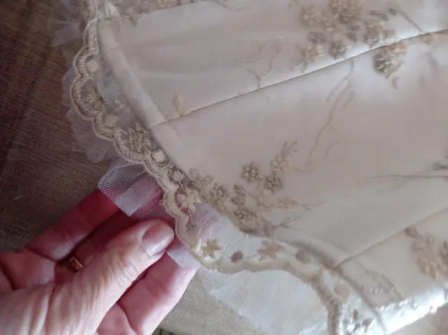 Vestido de Novia Blanco roto con Flores