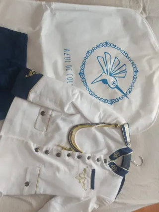 Traje de comunión niño Azul de Colibri