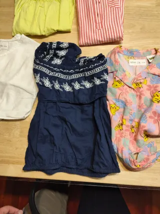 Lote camisas Niña 6-8 Años