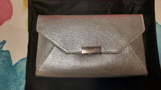 Bolso de fiesta plateado