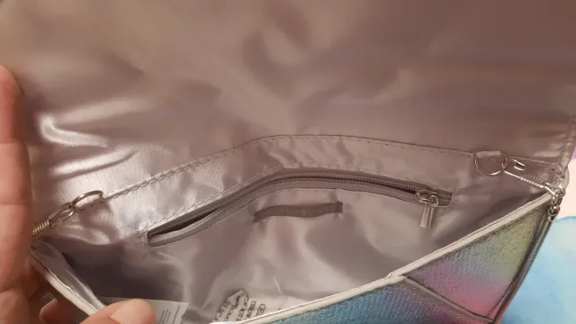 Bolso de fiesta plateado