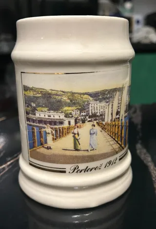 Boccale Portoroz 1912 Ceramica Oro