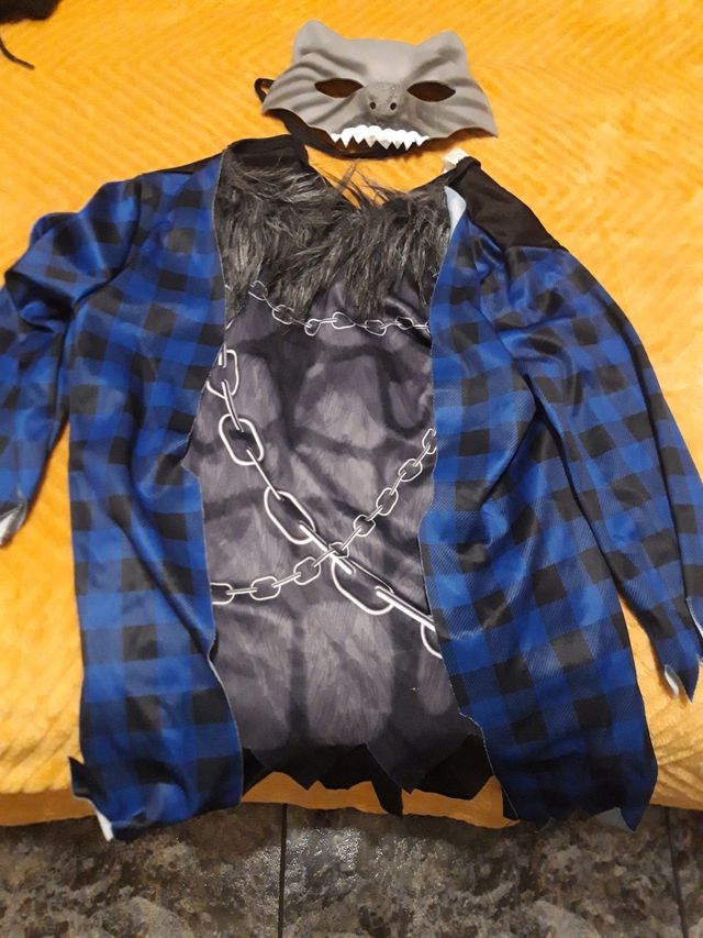 Disfraz Halloween Hombre Lobo Talla S