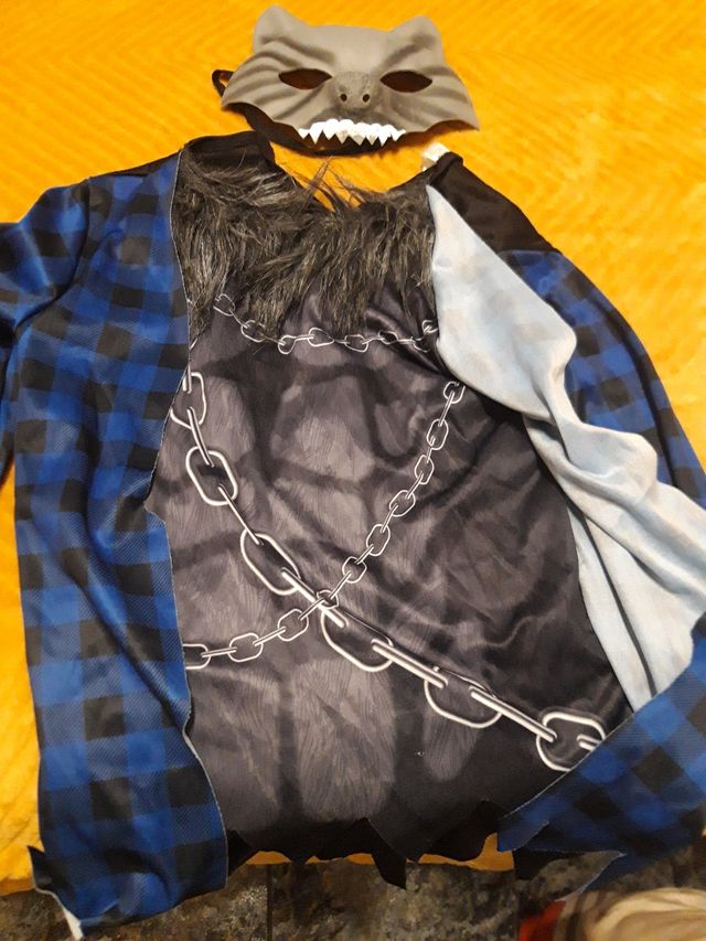Disfraz Halloween Hombre Lobo Talla S