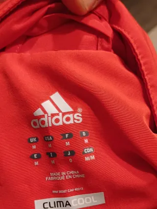 Chándal Adidas Hombre Rojo y Negro