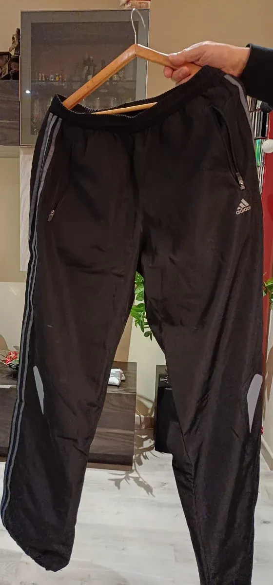 Chándal Adidas Hombre Rojo y Negro