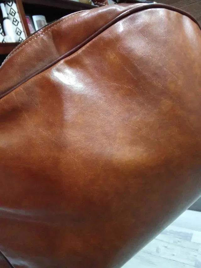 Borsa in pelle Brothers cuoio