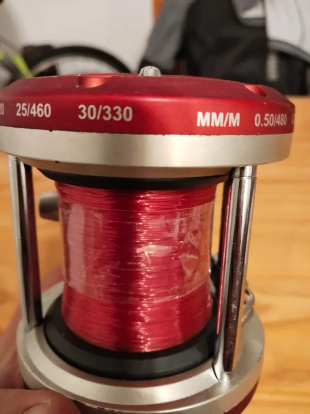 Carrete Pesca Yokozuna Tunna 500GL Naranja