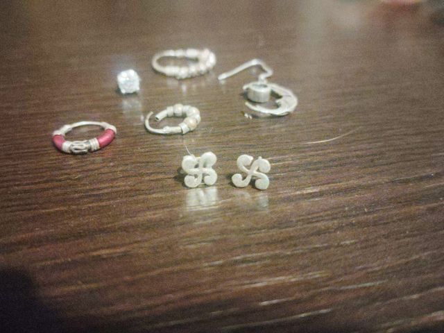 Pendientes de plata variados