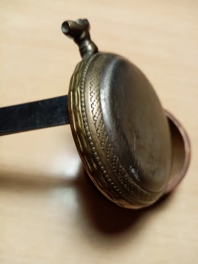 Caja de reloj de bolsillo