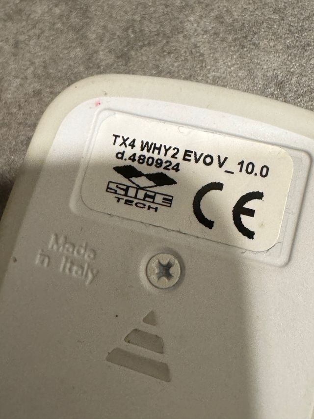 Mando WHY TX4 Evo 4 botones