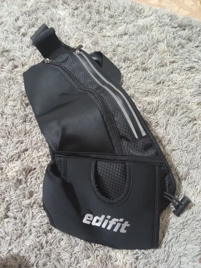 Riñonera deportiva Edifit negra