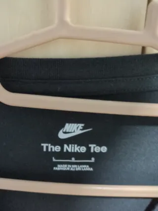 Camiseta Nike Talla L Negra