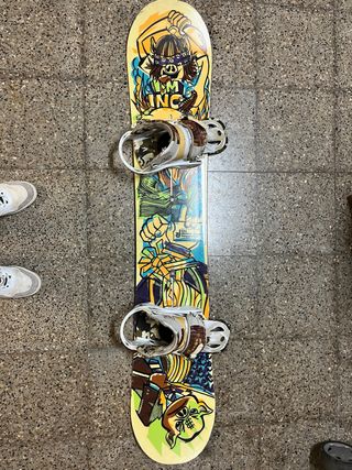 Tabla Snow Burton con Fijaciones