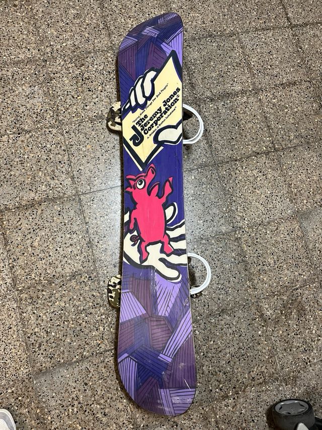 Tabla Snow Burton con Fijaciones