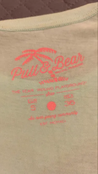 Camiseta gráfica de verano verde pastel