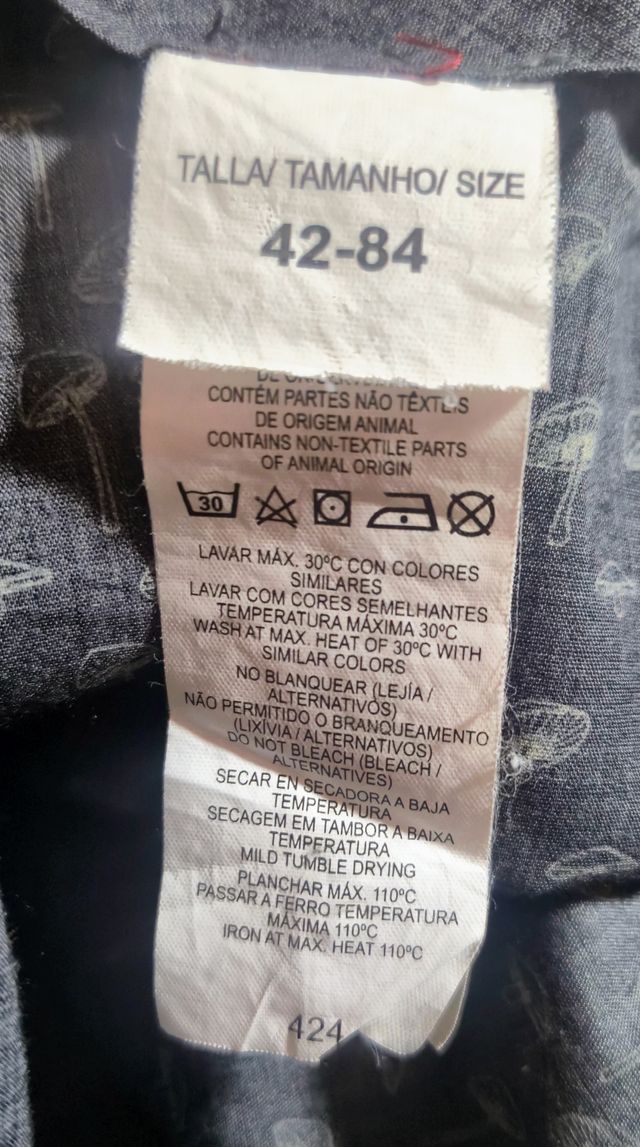 Pantalón Emidio Tucci Casual Talla L Beige