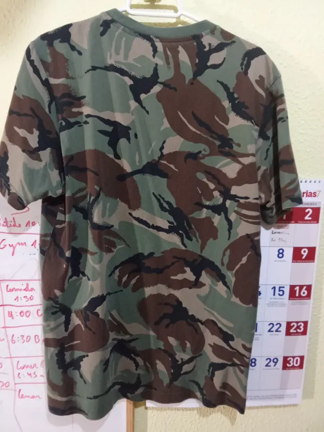 Camiseta Adidas Camuflaje Talla M