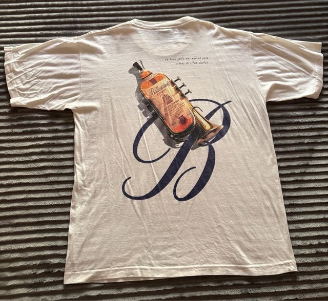 Camiseta Ballantines Música Blanca