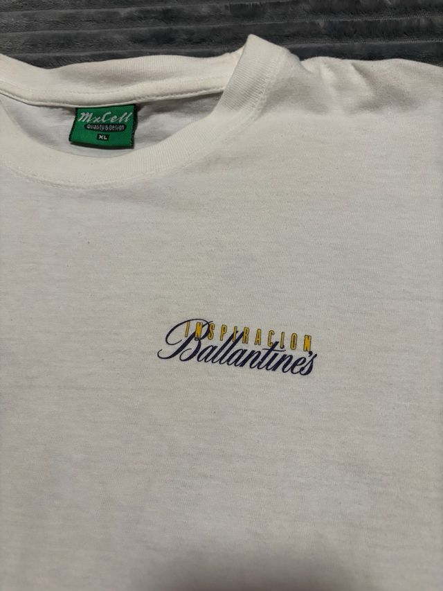 Camiseta Ballantines Música Blanca