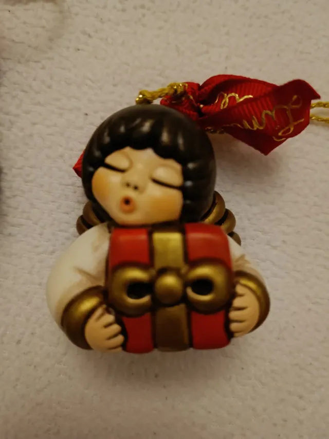 Addobbo Thun Angelo con Regalo