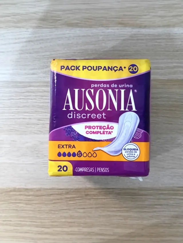 Paquete 20 Compresas Ausonia Discreet.