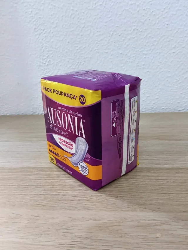 Paquete 20 Compresas Ausonia Discreet.