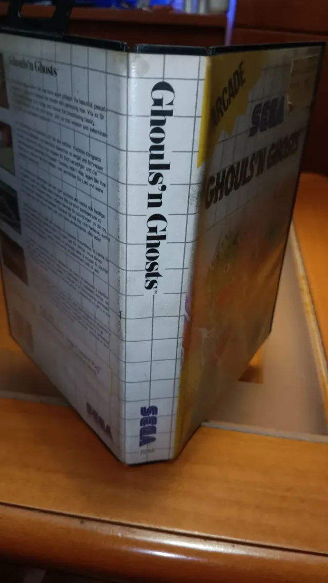 Sega Master System Ghouls 'n Ghosts Arcade