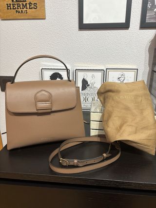 Bolso Burberry Beige/Marrón Piel