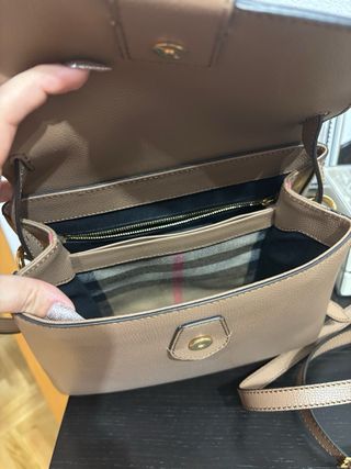 Bolso Burberry Beige/Marrón Piel