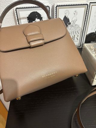 Bolso Burberry Beige/Marrón Piel