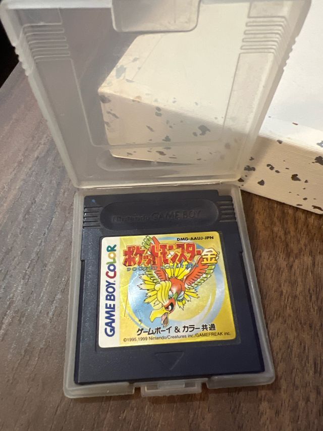 Pokémon Edición Oro Game Boy Color
