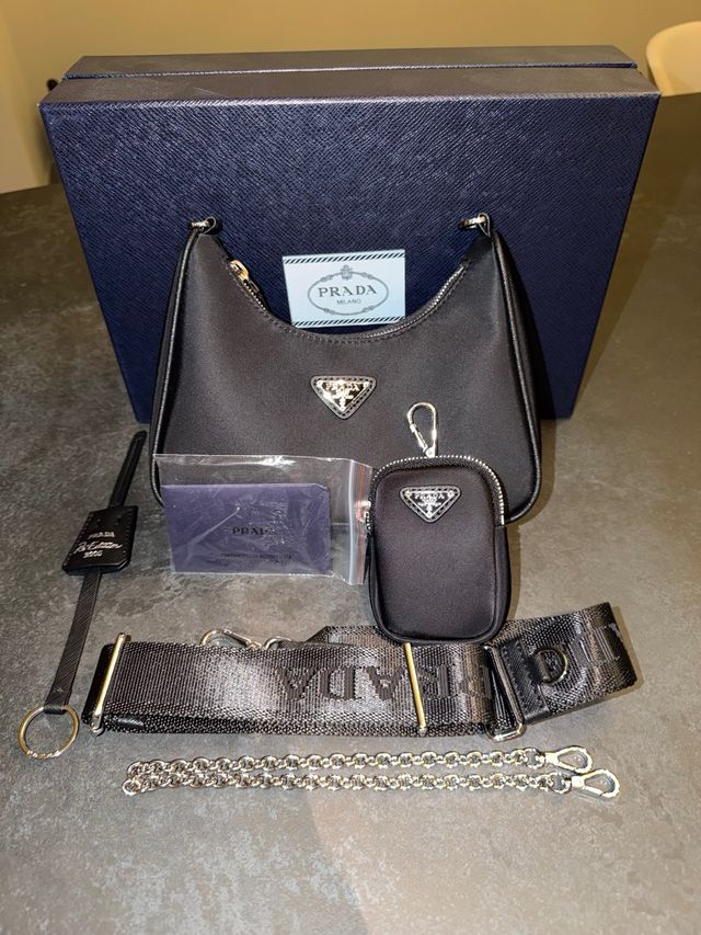 Minibolso Prada Re-nylon Re-edition 2005 Negro