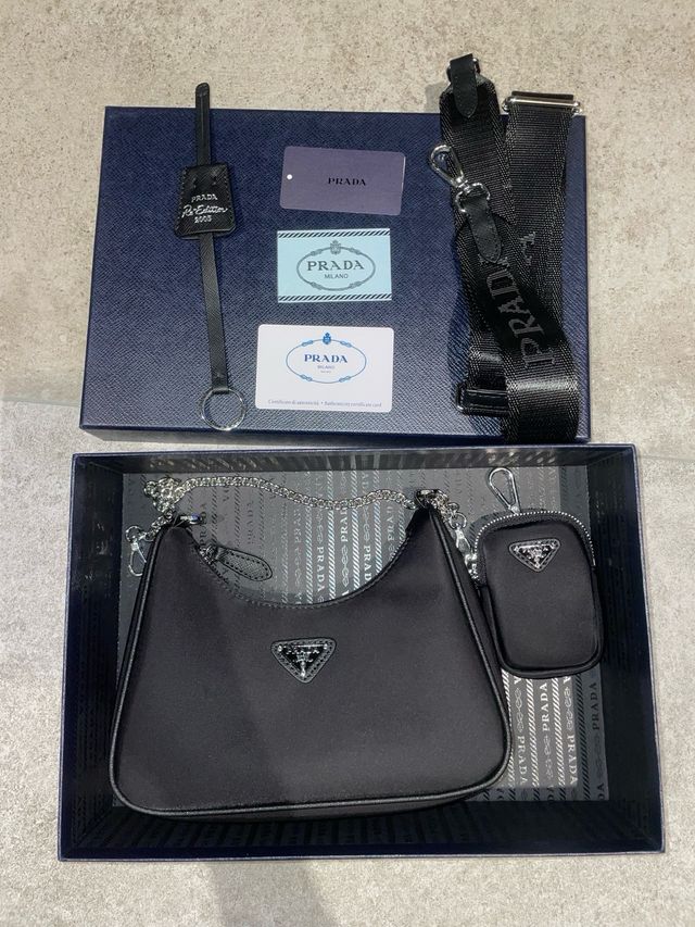 Minibolso Prada Re-nylon Re-edition 2005 Negro