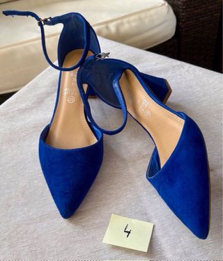 Zapatos de tacón medio varios colores