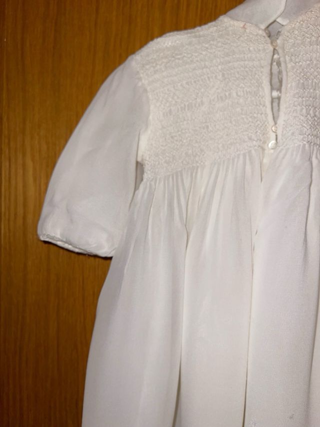 Vestido de Bautizo Vintage Blanco