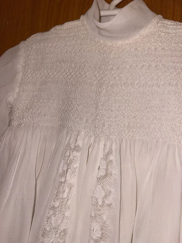 Vestido de Bautizo Vintage Blanco
