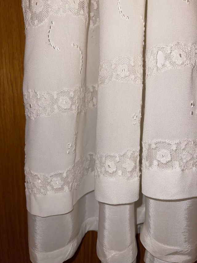 Vestido de Bautizo Vintage Blanco