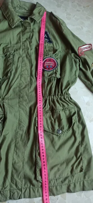 Parka fino Bershka talla M