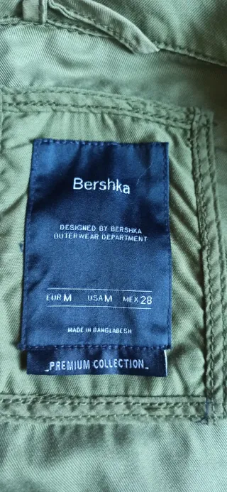 Parka fino Bershka talla M