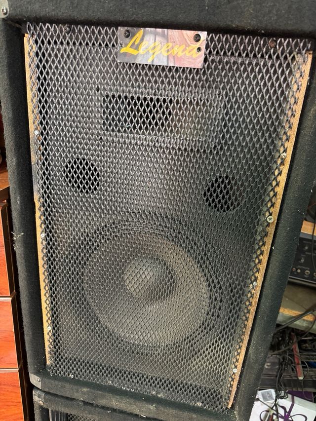 Altavoces Pasivos PA Negros 3 unidades