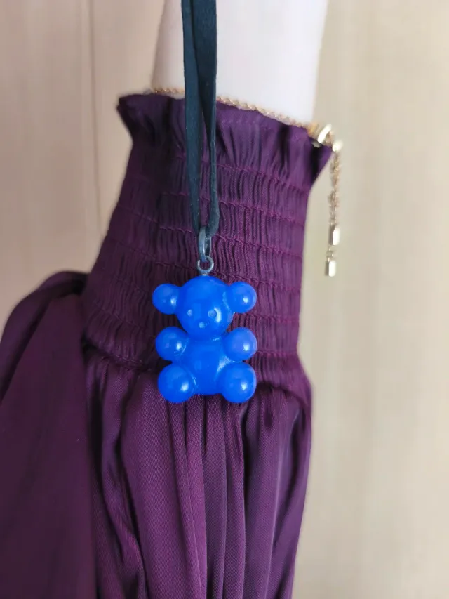 Colgante TOUS Osito Bubble Azul