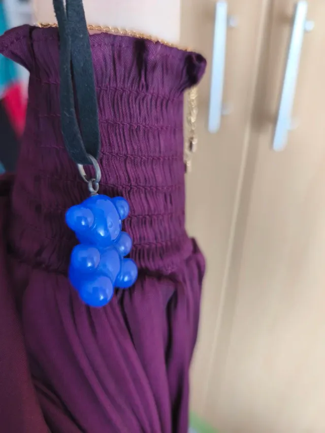 Colgante TOUS Osito Bubble Azul