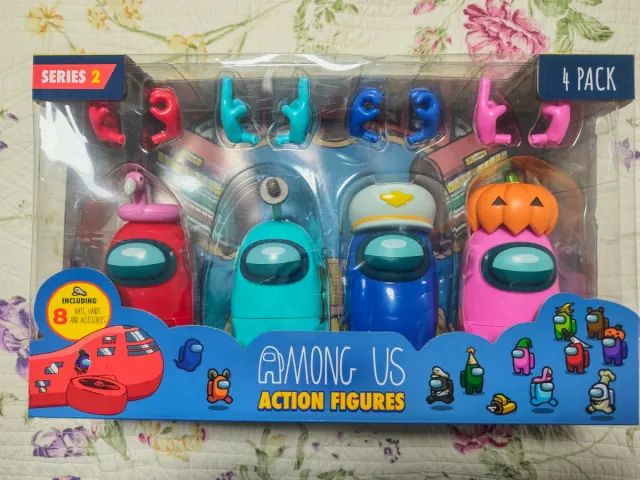 Among Us Figuras de Acción 4 Pack Serie 2