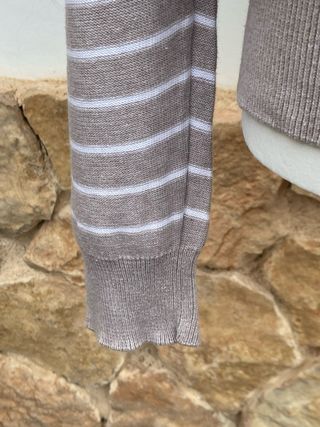 Jersey Cedar Wood State rayas marrones