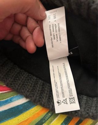 Berretto invernale pompon paillettes