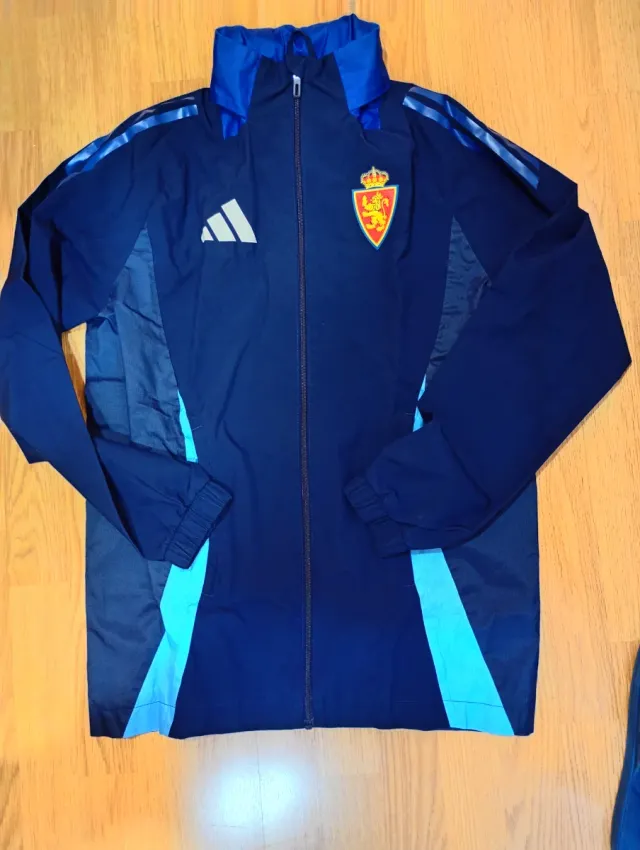 Chubasquero Real Zaragoza Adidas Azul