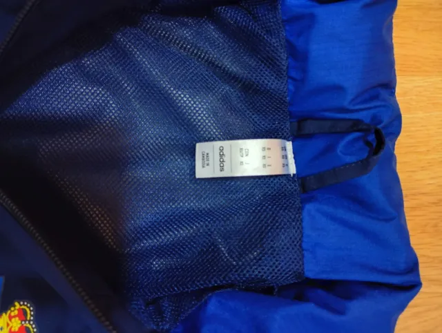 Chubasquero Real Zaragoza Adidas Azul